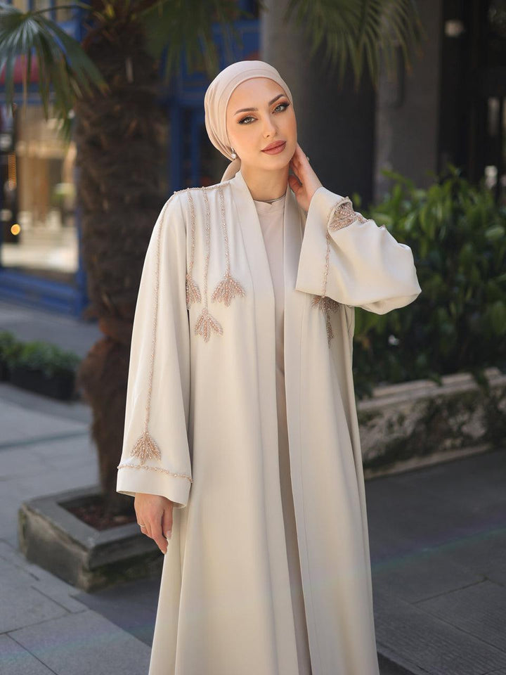 tesettur-abiye-Alima Tesettür Abaya-ModaZehrada