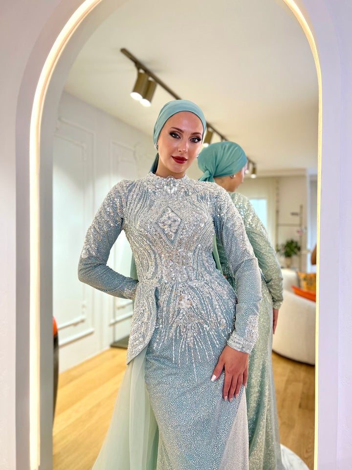 tesettur-abiye-Couture Harzem Tesettür Abiye-ModaZehrada